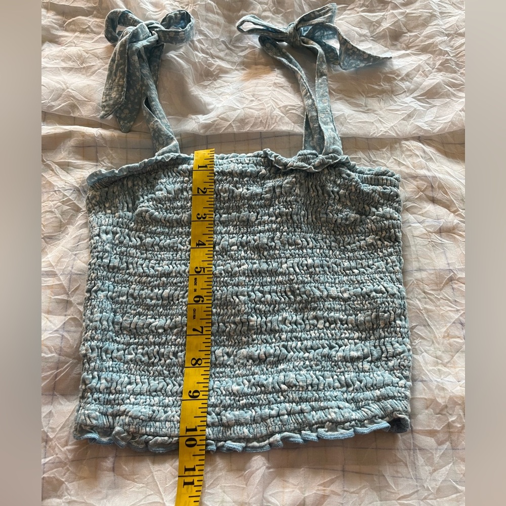Abercrombie & Fitch Juniors Tube Top w/Shoulder Ties - Picture 5 of 6